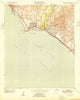 Dana Point California Historical topographic map, 1:24000 scale, 7.5 X 7.5 Minute, Year 1949