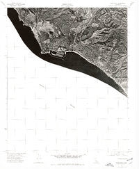 Dana Point California Historical topographic map, 1:24000 scale, 7.5 X 7.5 Minute, Year 1974