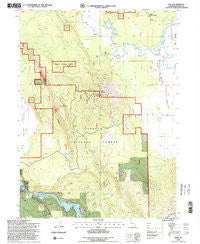 Dana California Historical topographic map, 1:24000 scale, 7.5 X 7.5 Minute, Year 1995