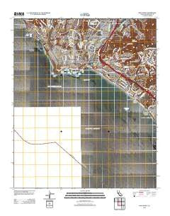 Dana Point California Historical topographic map, 1:24000 scale, 7.5 X 7.5 Minute, Year 2012