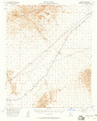 Danby California Historical topographic map, 1:62500 scale, 15 X 15 Minute, Year 1956