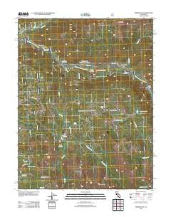 Dardanelle California Historical topographic map, 1:24000 scale, 7.5 X 7.5 Minute, Year 2012