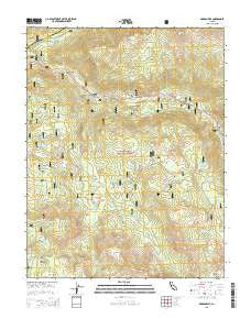 Dardanelle California Current topographic map, 1:24000 scale, 7.5 X 7.5 Minute, Year 2015