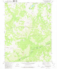 Dardanelles Cone California Historical topographic map, 1:24000 scale, 7.5 X 7.5 Minute, Year 1979