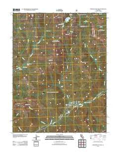 Dardanelles Cone California Historical topographic map, 1:24000 scale, 7.5 X 7.5 Minute, Year 2012