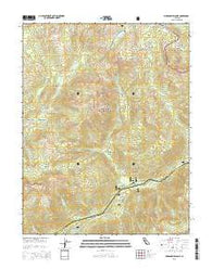 Dardanelles Cone California Current topographic map, 1:24000 scale, 7.5 X 7.5 Minute, Year 2015