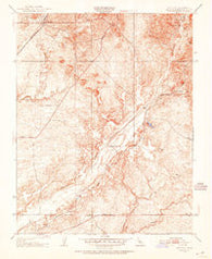 Daulton California Historical topographic map, 1:24000 scale, 7.5 X 7.5 Minute, Year 1942
