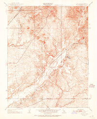Daulton California Historical topographic map, 1:24000 scale, 7.5 X 7.5 Minute, Year 1942