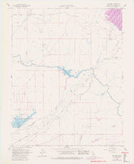 Daulton California Historical topographic map, 1:24000 scale, 7.5 X 7.5 Minute, Year 1962