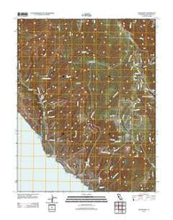 Davenport California Historical topographic map, 1:24000 scale, 7.5 X 7.5 Minute, Year 2012