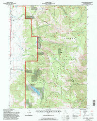 Davis Creek California Historical topographic map, 1:24000 scale, 7.5 X 7.5 Minute, Year 1993