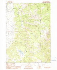 Davis Creek California Historical topographic map, 1:24000 scale, 7.5 X 7.5 Minute, Year 1990