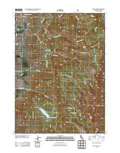Davis Creek California Historical topographic map, 1:24000 scale, 7.5 X 7.5 Minute, Year 2012