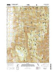 Davis Creek California Current topographic map, 1:24000 scale, 7.5 X 7.5 Minute, Year 2015