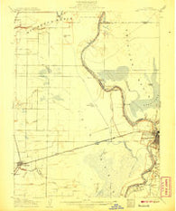 Davisville California Historical topographic map, 1:62500 scale, 15 X 15 Minute, Year 1907