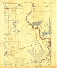 Davisville California Historical topographic map, 1:62500 scale, 15 X 15 Minute, Year 1907