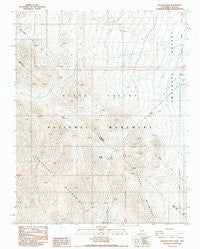 Daylight Pass California Historical topographic map, 1:24000 scale, 7.5 X 7.5 Minute, Year 1988