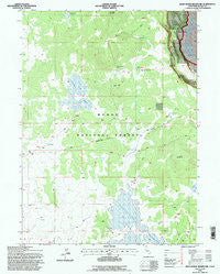 Dead Horse Reservoir California Historical topographic map, 1:24000 scale, 7.5 X 7.5 Minute, Year 1993