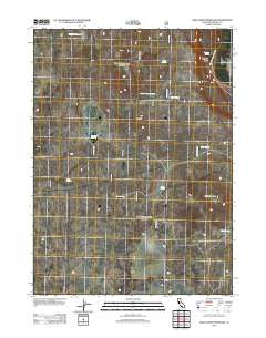 Dead Horse Reservoir California Historical topographic map, 1:24000 scale, 7.5 X 7.5 Minute, Year 2012