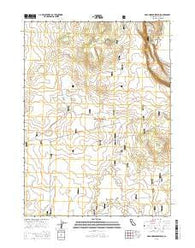 Dead Horse Reservoir California Current topographic map, 1:24000 scale, 7.5 X 7.5 Minute, Year 2015