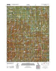 Dead Horse Summit California Historical topographic map, 1:24000 scale, 7.5 X 7.5 Minute, Year 2012