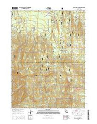 Dead Horse Summit California Current topographic map, 1:24000 scale, 7.5 X 7.5 Minute, Year 2015