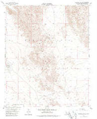 Deadman Lake SE California Historical topographic map, 1:24000 scale, 7.5 X 7.5 Minute, Year 1955