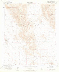 Deadman Lake SE California Historical topographic map, 1:24000 scale, 7.5 X 7.5 Minute, Year 1955