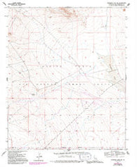 Deadman Lake SW California Historical topographic map, 1:24000 scale, 7.5 X 7.5 Minute, Year 1955