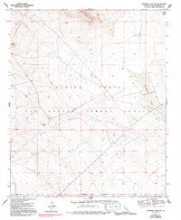 Deadman Lake SW California Historical topographic map, 1:24000 scale, 7.5 X 7.5 Minute, Year 1955