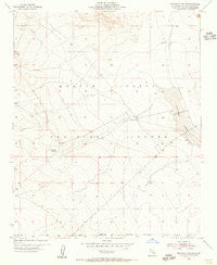 Deadman Lake SW California Historical topographic map, 1:24000 scale, 7.5 X 7.5 Minute, Year 1955