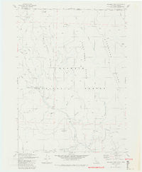 Deadman Point California Historical topographic map, 1:24000 scale, 7.5 X 7.5 Minute, Year 1981