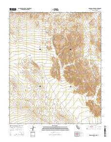 Deadman Lake NW California Current topographic map, 1:24000 scale, 7.5 X 7.5 Minute, Year 2015