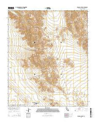 Deadman Lake SE California Current topographic map, 1:24000 scale, 7.5 X 7.5 Minute, Year 2015