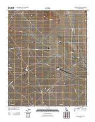 Deadman Lake SW California Historical topographic map, 1:24000 scale, 7.5 X 7.5 Minute, Year 2012
