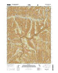 Deadman Peak California Current topographic map, 1:24000 scale, 7.5 X 7.5 Minute, Year 2015