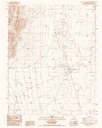 Death Valley Junction California Historical topographic map, 1:24000 scale, 7.5 X 7.5 Minute, Year 1987