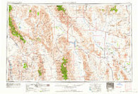 Death Valley California Historical topographic map, 1:250000 scale, 1 X 2 Degree, Year 1964