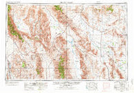 Death Valley California Historical topographic map, 1:250000 scale, 1 X 2 Degree, Year 1954