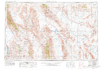 Death Valley California Historical topographic map, 1:250000 scale, 1 X 2 Degree, Year 1954