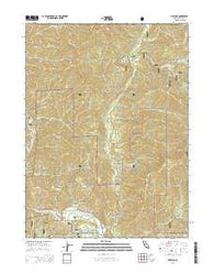 Dedrick California Current topographic map, 1:24000 scale, 7.5 X 7.5 Minute, Year 2015