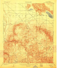Deep Creek California Historical topographic map, 1:62500 scale, 15 X 15 Minute, Year 1902