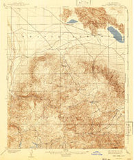 Deep Creek California Historical topographic map, 1:62500 scale, 15 X 15 Minute, Year 1902