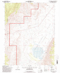 Deep Springs Lake California Historical topographic map, 1:24000 scale, 7.5 X 7.5 Minute, Year 1994