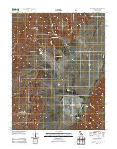 Deep Springs Lake California Historical topographic map, 1:24000 scale, 7.5 X 7.5 Minute, Year 2012