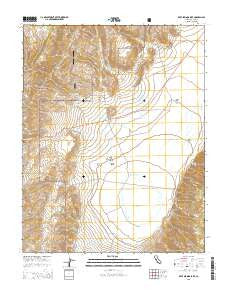 Deep Springs Lake California Current topographic map, 1:24000 scale, 7.5 X 7.5 Minute, Year 2015