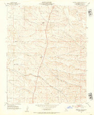 Deepwell Ranch California Historical topographic map, 1:24000 scale, 7.5 X 7.5 Minute, Year 1952