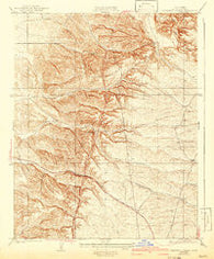Deepwell Ranch California Historical topographic map, 1:31680 scale, 7.5 X 7.5 Minute, Year 1931