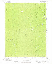 Dees Peak California Historical topographic map, 1:24000 scale, 7.5 X 7.5 Minute, Year 1978