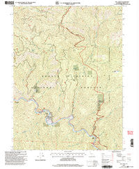 Del Loma California Historical topographic map, 1:24000 scale, 7.5 X 7.5 Minute, Year 1998
